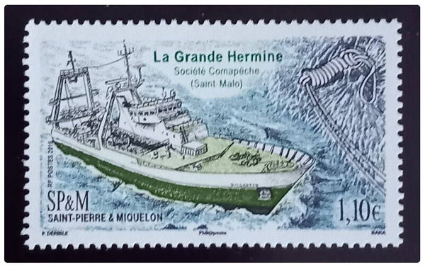 Timbre de Saint Pierre et Miquelon neuf numéro 1150 ●