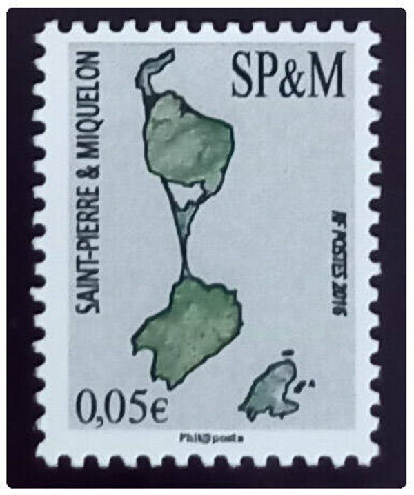 Timbre de Saint Pierre et Miquelon neuf numéro 1154 ●