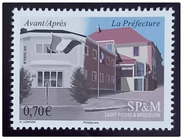 Timbre de Saint Pierre et Miquelon neuf numéro 1158 ●