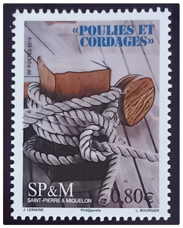 Timbre de Saint Pierre et Miquelon neuf numéro 1163 ●