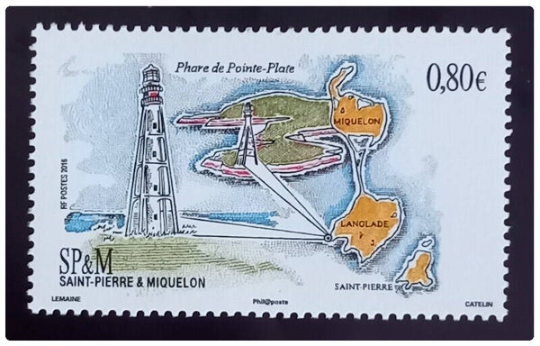 Timbre de Saint Pierre et Miquelon neuf numéro 1171 ●