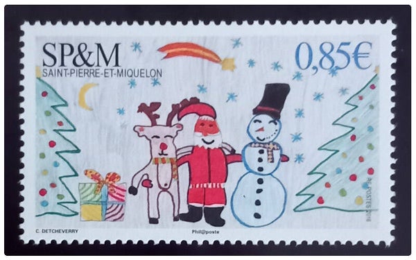 Timbre de Saint Pierre et Miquelon neuf numéro 1173 ●