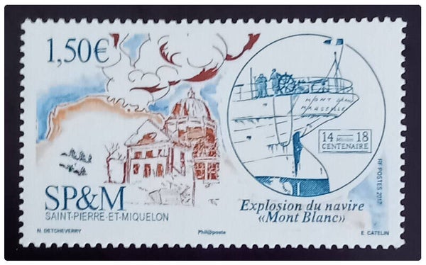Timbre de Saint Pierre et Miquelon neuf numéro 1192 ●