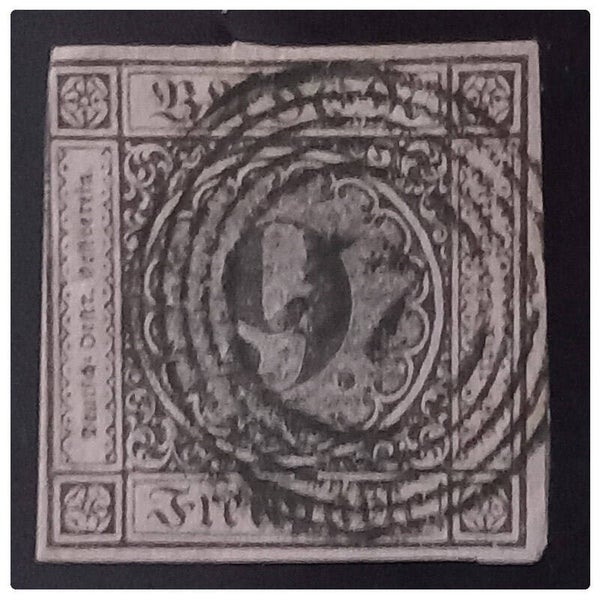 Timbre oblitérés numéro 4