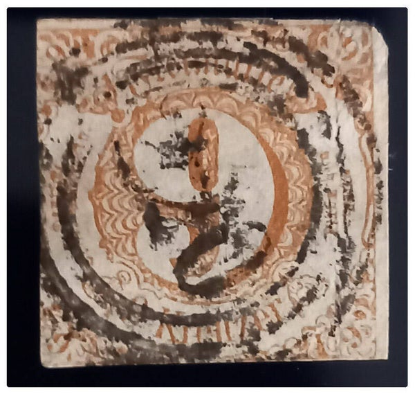 Timbre oblitérés numéro 44