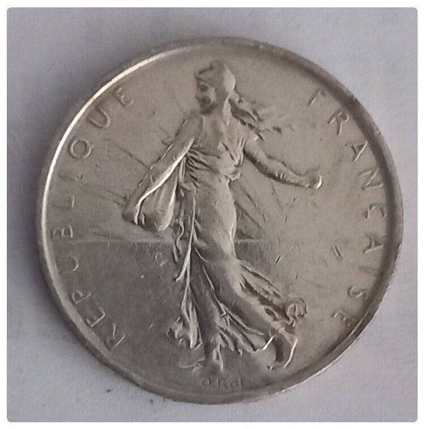 5 francs semeuse année 1961 sup