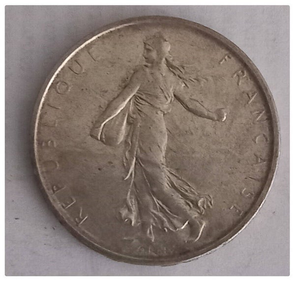 5 francs semeuse année 1965 sup