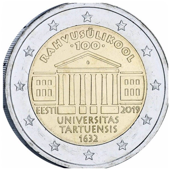 2 euros commémorative 2019 Estonie