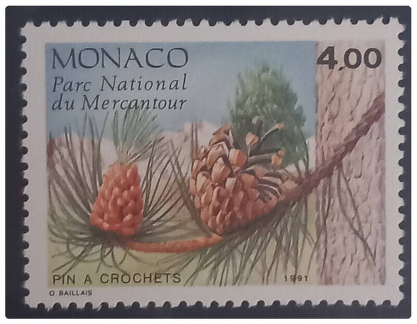 Timbre de Monaco neuf numéro 1801 ●