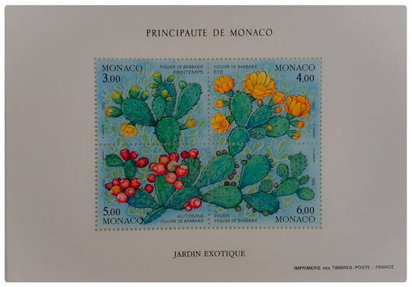 Timbre Feuillet de Monaco neuf numéro 55 ●