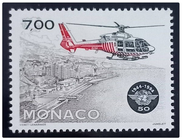 Timbre de Monaco neuf numéro 1952 ●