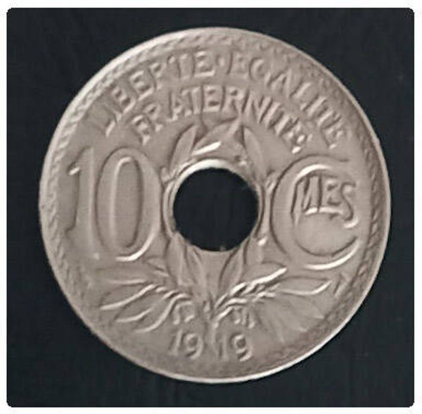 10 centimes Lindauer année 1919