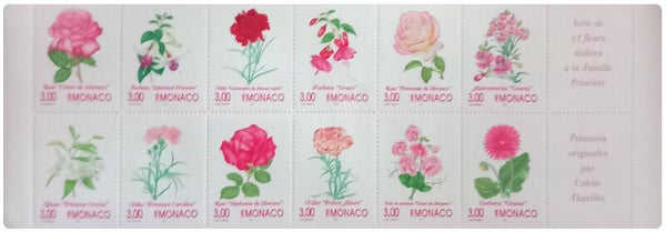 Timbre Carnet de Monaco neuf numéro 12 ●