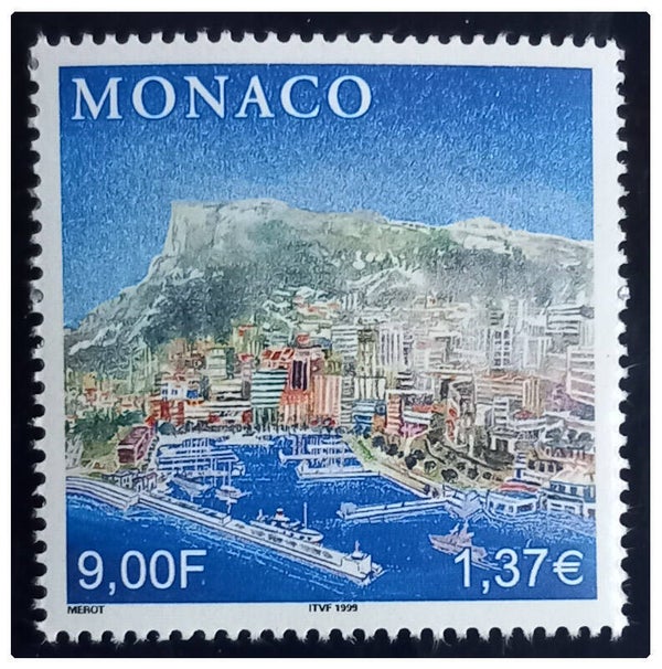 Timbre de Monaco neuf numéro 2222 ●