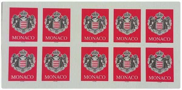 Timbre Carnet de Monaco neuf numéro 13 ●