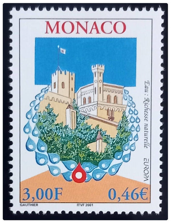 Timbre de Monaco neuf numéro 2298 ●