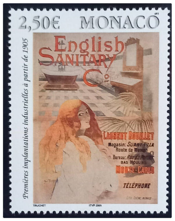 Timbre de Monaco neuf numéro 2495 ●