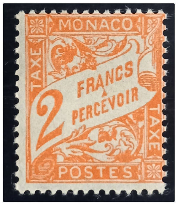 Timbre taxe de Monaco neuf numéro 24 ●