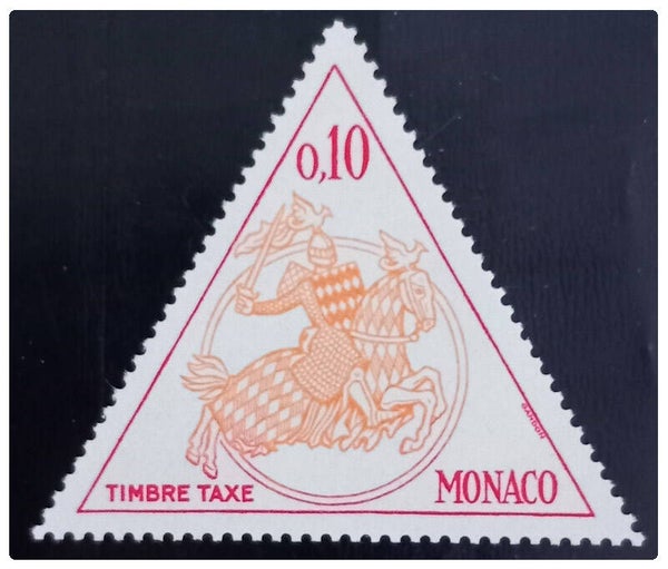Timbre taxe de Monaco neuf numéro 64 ●