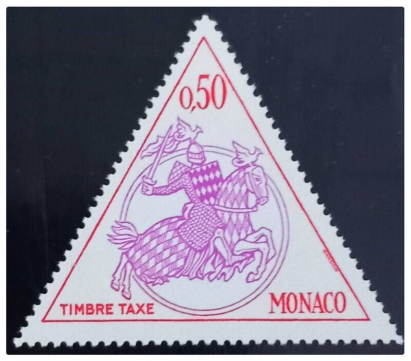 Timbre taxe de Monaco neuf numéro 69 ●