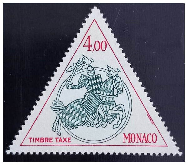 Timbre taxe de Monaco neuf numéro 72 ●