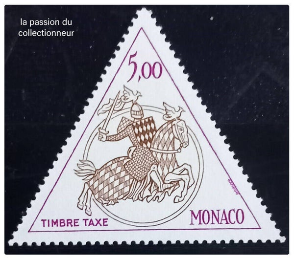 Timbre taxe de Monaco neuf numéro 74 ●