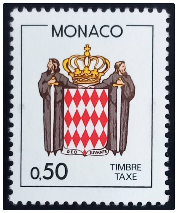 Timbre taxe neuf de Monaco numéro 83 ●