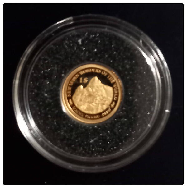 Monnaie or 1 $ de la société française année 2013