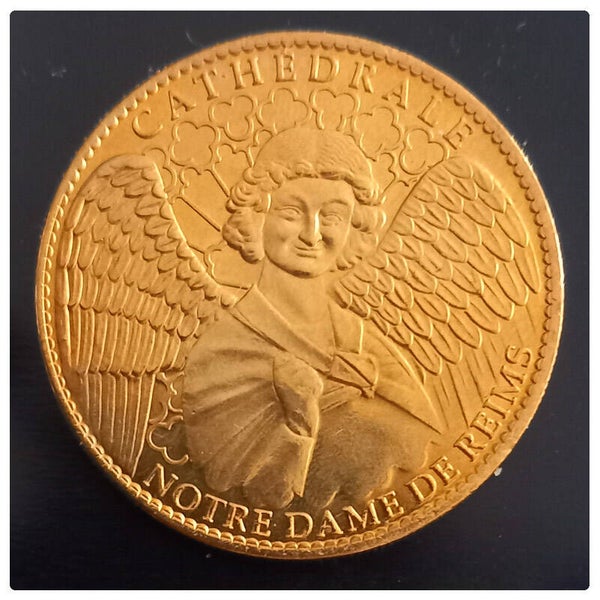 Médaille souvenir de Notre-Dame de Reims 2015