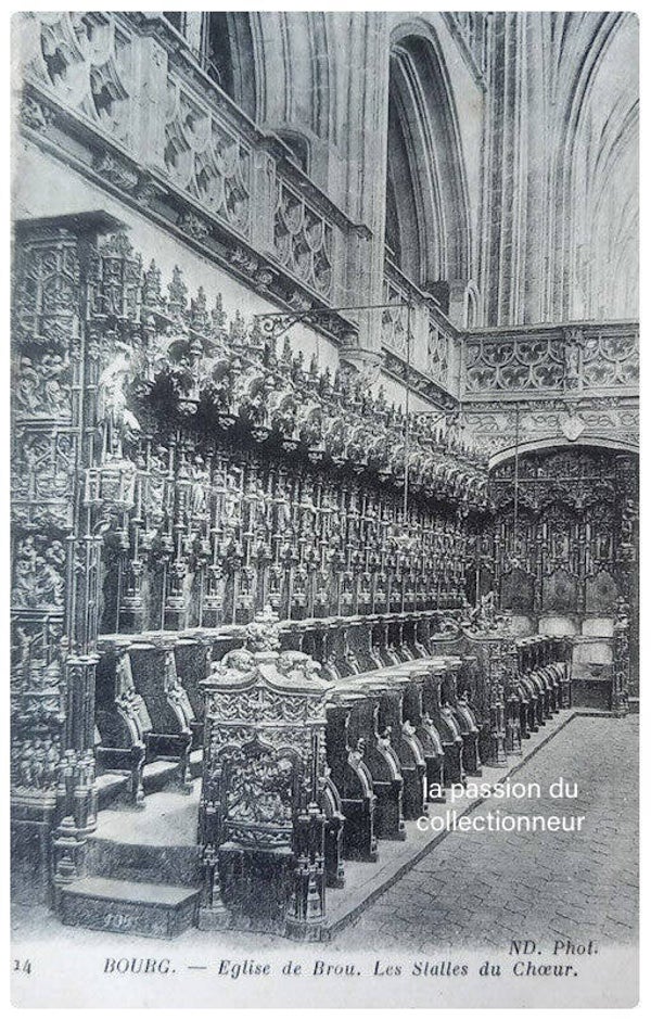 Carte postale de Bourg en Bresse église de brou