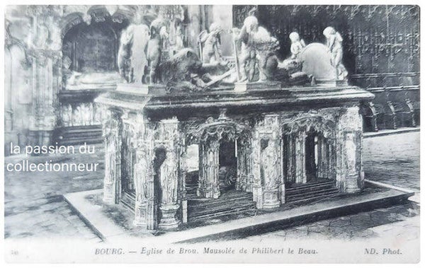 Carte postale de Bourg en Bresse église de brou
