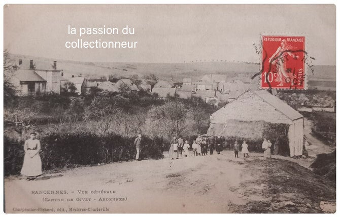 Carte postale de Rancennes vue générale