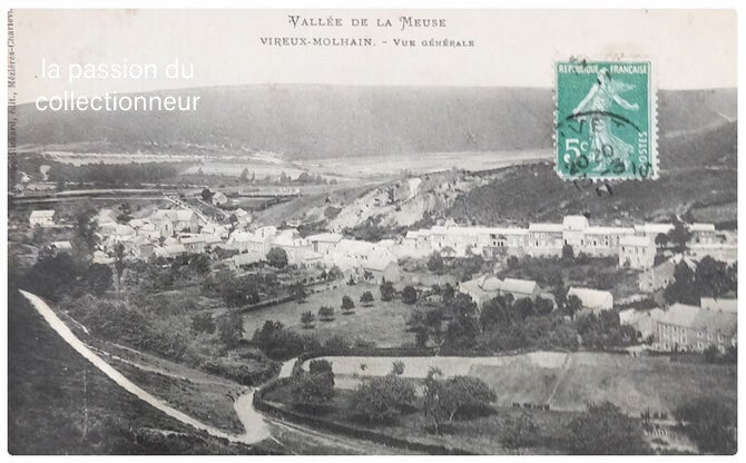 Carte postale de Vireux Molhain vue générale