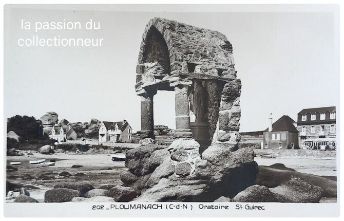 Carte postale de Ploumanach oratoire St guirec