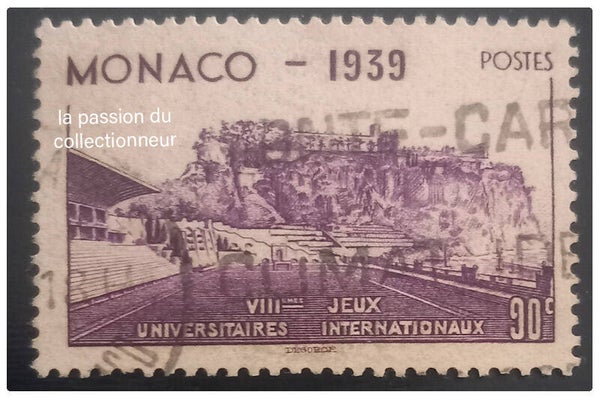 Timbre de Monaco oblitéré numéro 197 ●