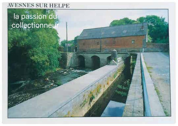 Carte postale de Avesnes sur Helpe le pont des dames