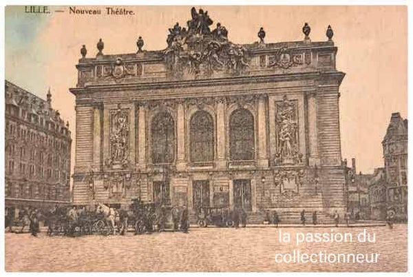 Carte postale de Lille nouveau théâtre