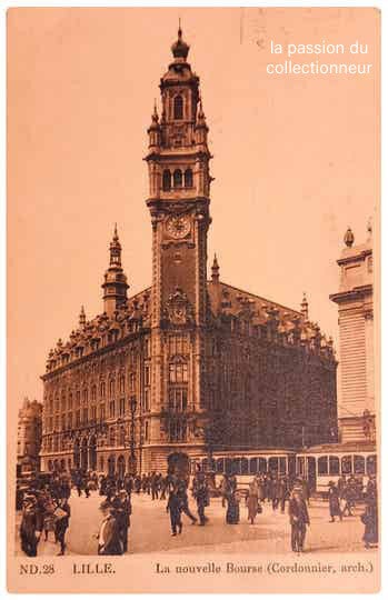 Carte postale de Lille la nouvelle bourse