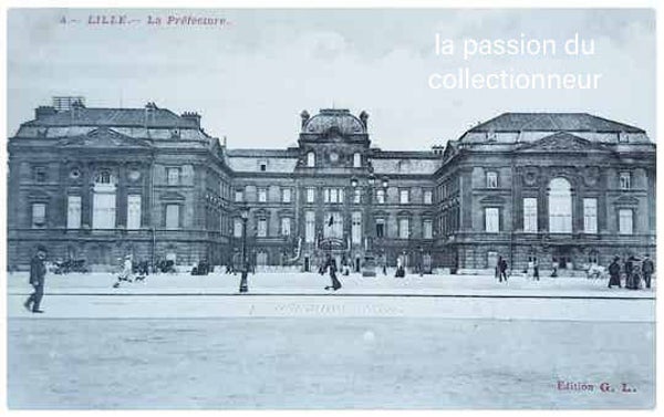 Carte postale de lille la préfecture