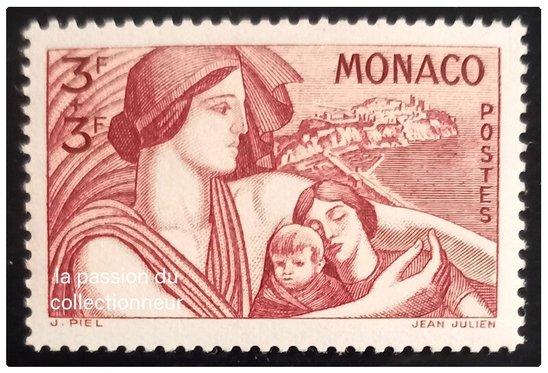 Timbre de Monaco neuf numéro 222 ●