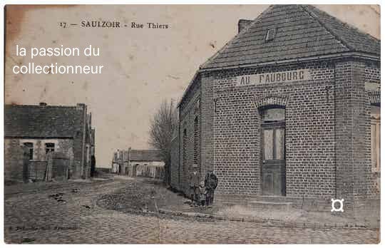 Cartes postales de Saulzoir rue Thiers
