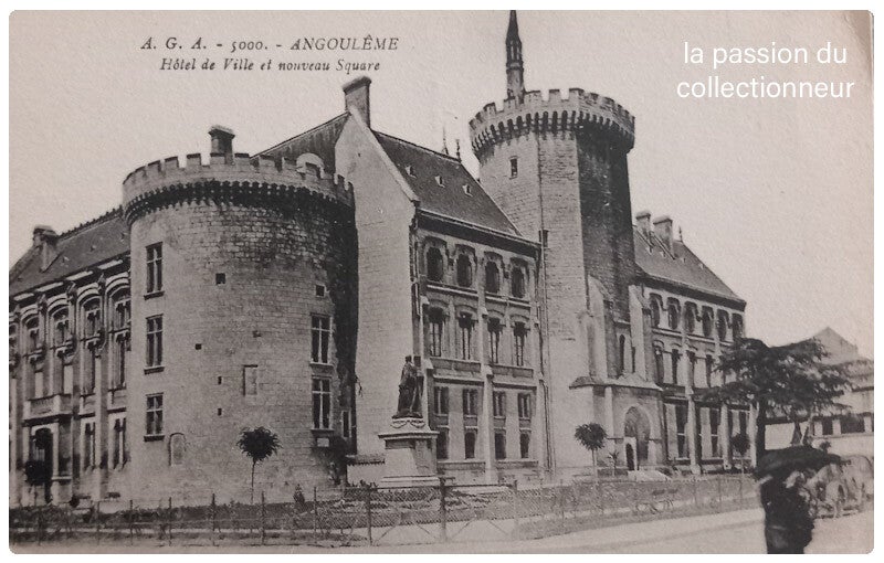 Angoulême hôtel de ville et nouveau square