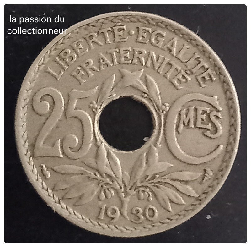 25 centimes Lindauer année 1930