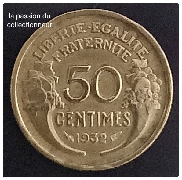 50 centimes morlon année 1932
