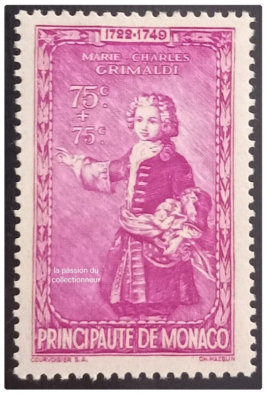 Timbre de Monaco neuf numéro 241 ●