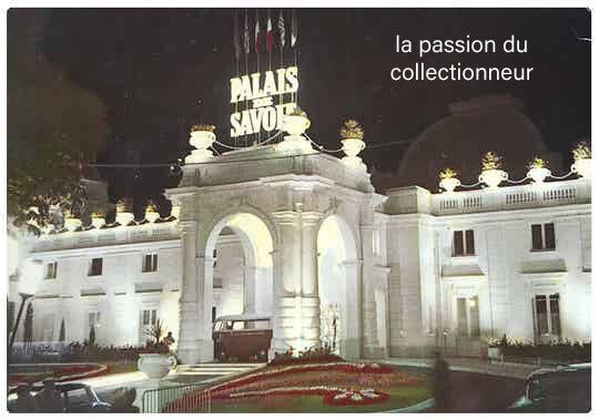 Carte postale d'Aix les Bains le palais de Savoie