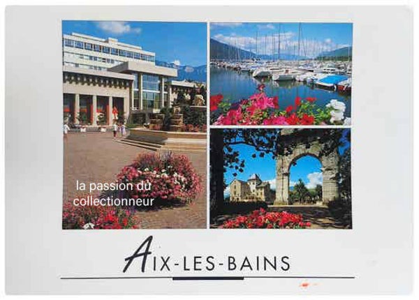 Carte postale d'Aix les Bains station thermal