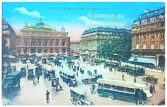 Paris la place de l'opéra