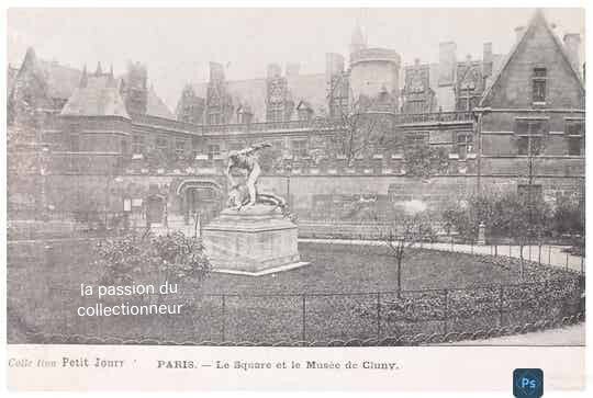Paris le square et le musée de cluny