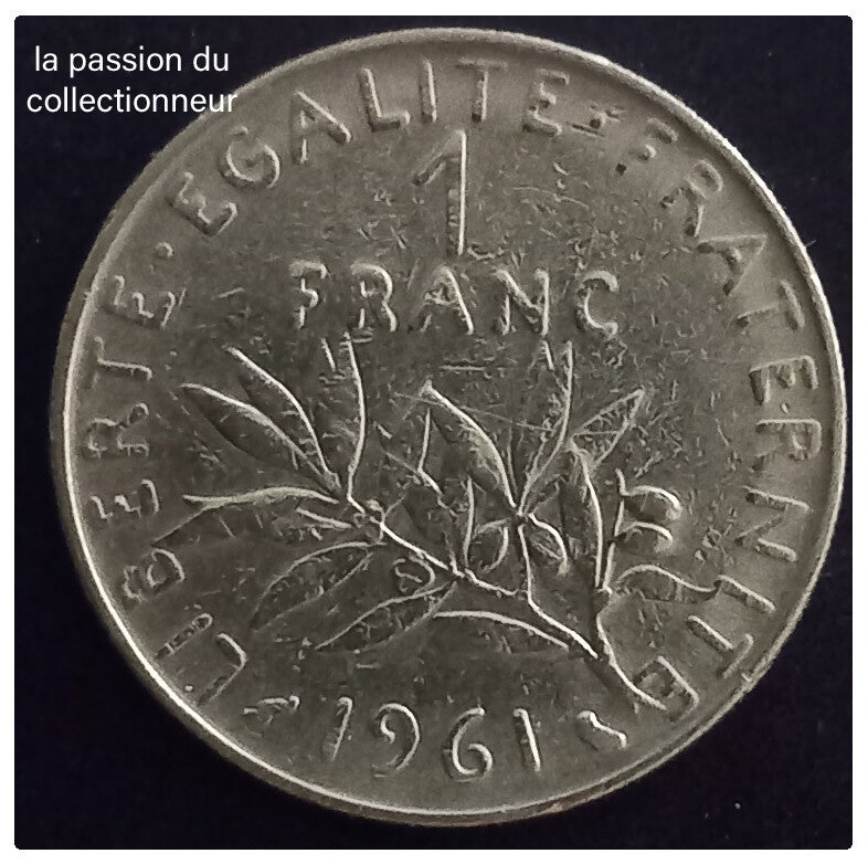 1 franc Semeuse année 1961